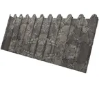 Профлист фигурный Grand Line C8A 0.45 Print Elite King stone