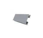 Планка H-образная БХ new 0,45 PE с пленкой RAL 7004 сигнальный серый (2м)