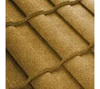Композитная черепица Метротайл (Metrotile) серия MetroRoman, цвет желтый, 1280х410 мм