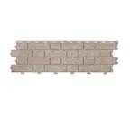 Сайдинг Tecos Brickwork Кирпич Сильвер 1.5х350х1140