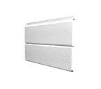 Софит ЭкоБрус с перфорацией 0,345 Grand Line 0,45 Drap RAL 9003 сигнальный белый