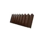 Профлист фигурный Grand Line C20A 0.45 Print Elite Choco wood