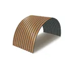 Профнастил Профлист-Металл C10ПГ 0.5 ECOSTEEL® RAL 7024 Лиственница