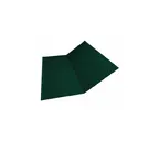 Планка ендовы нижней 300х300 0,45 PE с пленкой RAL 6005 зеленый мох