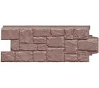 Фасадная панель Grand Line Крупный камень Элит Миндаль