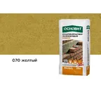 Цветной кладочный раствор ОСНОВИТ БРИКФОРМ МС11/1 желтый 070, 25 кг