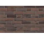 Кирпич клинкерный Westerwaelder Klinker Nr 33A Schwarz-braun, 240х115х71 мм