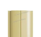 Штакетник Металл Профиль ELLIPSE-T 0,4 Полиэстер RAL1014 Слоновая кость