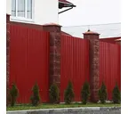 Профлист Grand Line C20В 0.5 Velur RAL 3009 Оксидно-красный