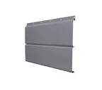 Софит ЭкоБрус с перфорацией 0,345 Grand Line 0,45 Drap RAL 7004 сигнальный серый
