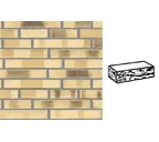 Кирпич клинкерный Muhr 35 KS Creme nuanciert Kohle Spezial готик, 290х90х52 мм