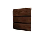 Софит металлический полная перфорация 0,45 Print Elite с пленкой Cherry Wood