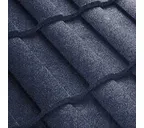 Композитная черепица Метротайл (Metrotile) серия MetroRoman, цвет темно-синий, 1280х410 мм