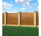 Профлист Металл Профиль C8 0.5 AGNETA® двусторонний Copper/Copper, Медный/Медный B